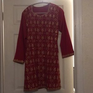 ethnic/Indian three-piece outfit